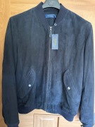 Polo Lauren Gunners Lined kurtka skórzana r.XL