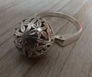 Pierścionek Warmet Warszawa Szarotka 18mm,4,18gr.i