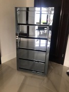 Szafka lustrzana glamour 