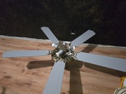 Wentylator sufitowy z lampa wiatrak zyrandol 5 ramion!!