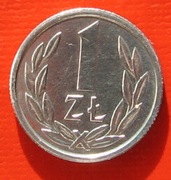 Moneta 1 zł 1990 r.