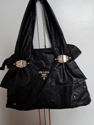 Torebka damska PRADA  czarna wymiary 40 x 35 cm