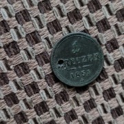 Austro - węgry 1 Kteuzer z 1851 A roku nie zwlekaj Okazja!  Zobacz! 