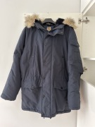 Granatowa zimowa kurtka Carhartt M Anchorage Parka