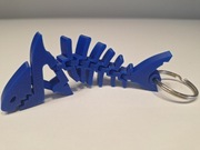 Brelok RYBI SZKIELET breloczek *dzień chłopaka*