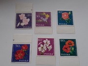 Znaczki polskie czyste z klejem