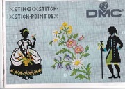 Wzornik haftu krzyżykowego. 