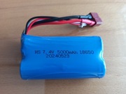 NOWY Akumulator 18650 bateria RC wtyczka T-Dean Lipo 7,4v 5000mAh