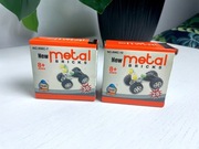 2 szt Autka Metalowe / Klocki do skręcania. Zabawka dla Dzieci 8+