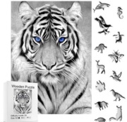 Drewniane puzzle NOWE Idealne na prezent