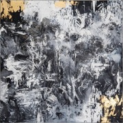 Obraz DIRT &INK - 150x150 cm - Olej Impasto