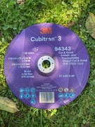 3M Cubitron 3 Tarcza do cięcia i szlifowania, 94343 5 sztuk