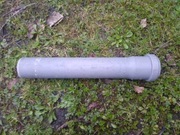 Rura kanalizacyjna PP prosta 50mm długość 25cm kanalizacji szara PVC