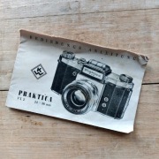 Praktica FX2  , instrukcja, 1957