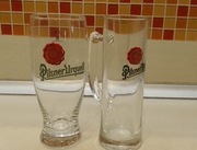 Szklanka i kufel Pilsner Urquell