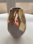 Wazon SŁONECZNY BLASK piaskowo złoty 18cm x 15 cm