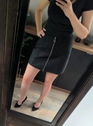 Spódnica damska Czarna r S/36 zamek