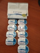 Soczewki kontaktowe FitView miesięczne wada: -1.00 / 9 szt.