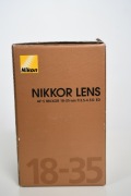 NIKON AF-S NIKKOR 18-35 f/3,5-4,5 G ED