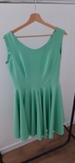 Miętową sukienka