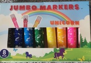 Zestaw 8 markerów Jumbo