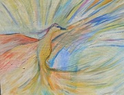 Koliber - obraz olejny o wymiarach 69/89 cm