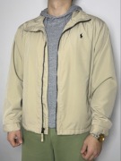 Bezowa kurtka Szwedka Harrington jacket polo Ralph Lauren ZIP beige