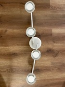 Biała lampa reflektor sufitowy 4-punktowy