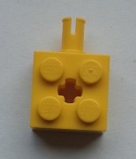 Lego 6232 Żółty klocek 2 x 2 z otworem na sworzeń i oś 4588