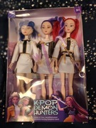 Lalki K-pop demon hunters Huntrix łowczynie demonów Rumi Mira Zoey