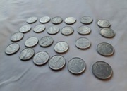 Monety 1 zł 1974r 1977 do 1988 24 sztuki