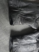 Skórzane rękawiczki damskie r.S 