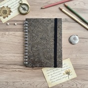 Notes Dark GOLD a5