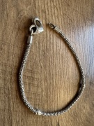 Pandora oryginalna bransoletka z sercem moments 21,5 cm