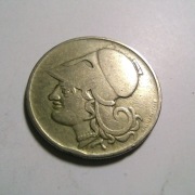 Moneta 20 drachm Grecja 1926