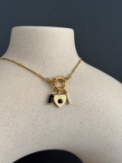 Naszyjnik z sercem Zawieszka Zezu jewelry Stal chirurgiczna