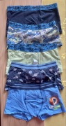 Bokserki chłopięce 158 164 majtki szorty bielizna dla chłopca zestaw bawełn