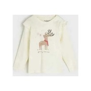 Koszulka z nadrukiem dla dziewczynki roz.98