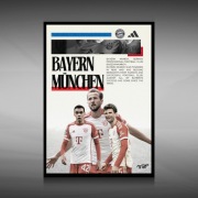 Bayern - Plakat w ramce 30x40cm