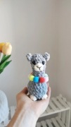 Alpaka, lama na szydełku handmade, dekoracja 