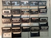 Używane kasety magnetofonowe BASF, 20 szt. Cena za całość.