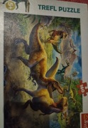 Puzzle 160 Walczące Tyranozaury