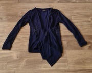 _ Lara Fabio _ elegancka narzutka sweter kardigan dżety XL