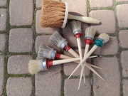 Pędzle pierścieniowe sześć sztuk+jeden pędzel koko