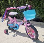 Rowerek 12 cali elza różowy lub fioletowy