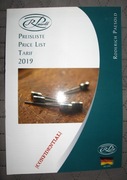 Roderich Paesold Bows, Cellos, Violins Price List 2019 catalog - katalog