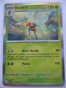 Beedrill - 151 (Mew) 015/165 - Rare Holo