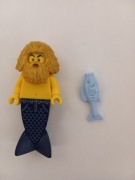 LEGO BAM figurka Neptun Syrena ryba Nowa Unikat 