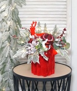 KOMPOZYCJA ŚWIĄTECZNA FLOWER BOX ŚWIĘTA BOŻE NARODZENIE