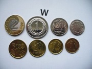 ZESTAW MONET OBIEGOWYCH 8 SZT. Z ROKU 2014